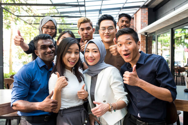 Team working together